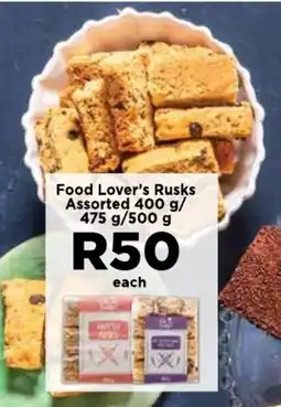 Food Lover's Market Food Lover's Rusks Assorted offer