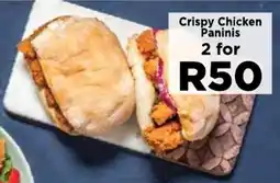 Food Lover's Market Crispy Chicken Paninis offer