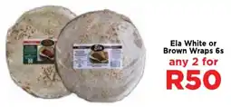 Food Lover's Market Ela White or Brown Wraps offer