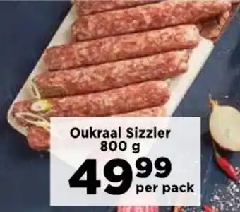Food Lover's Market Oukraal Sizzler offer