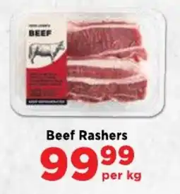 Food Lover's Market Beef Rashers offer