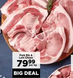 Food Lover's Market Pork Rib & Loin Chops offer