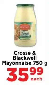 Food Lover's Market Crosse & Blackwell Mayonnaise offer