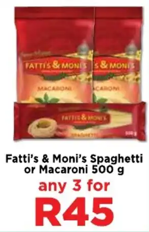 Food Lover's Market Fatti's & Moni's Spaghetti or Macaroni offer