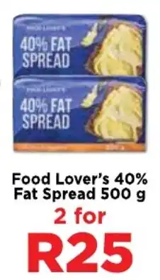 Food Lover's Market Food Lover's 40% Fat Spread offer