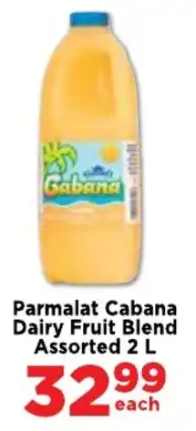 Food Lover's Market Parmalat Cabana Dairy Fruit Blend Assorted offer