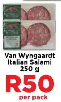 Food Lover's Market Van Wyngaardt Italian Salami offer