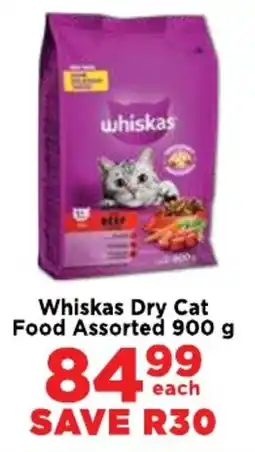 Food Lover's Market Whiskas Dry Cat Food Assorted offer
