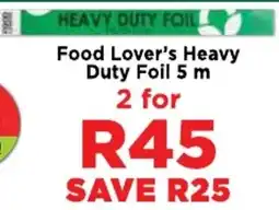 Food Lover's Market Food Lover's Heavy Duty Foil offer