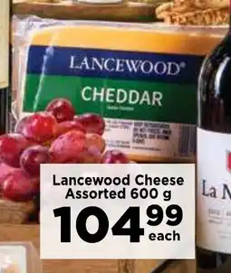 Food Lover's Market Lancewood Cheese Assorted offer