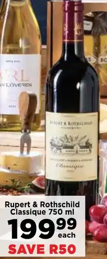 Food Lover's Market Rupert & Rothschild Classique offer