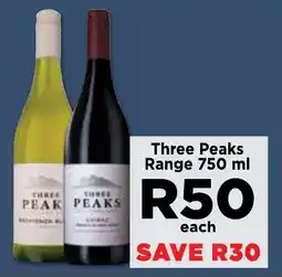 Food Lover's Market Three Peaks Range offer