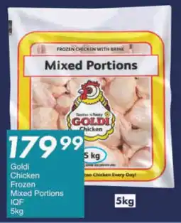 President Hyper Goldi Chicken Frozen Mixed Portions IQF offer
