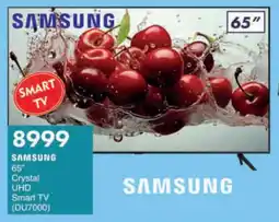 President Hyper SAMSUNG 65" Crystal UHD Smart TV offer