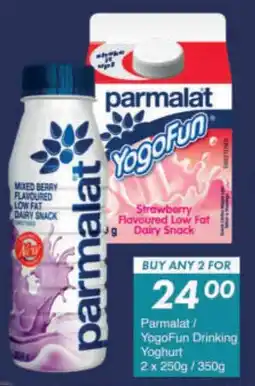 President Hyper Parmalat/ YogoFun Drinking Yoghurt offer