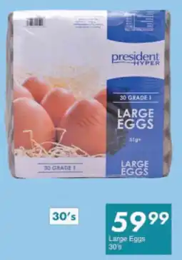 President Hyper Large Eggs offer