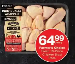Checkers Farmer's Choice Fresh Chicken Braai Pack offer
