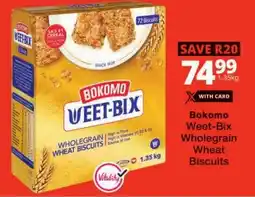 Checkers Bokomo Weet-Bix Wholegrain Wheat Biscuits offer