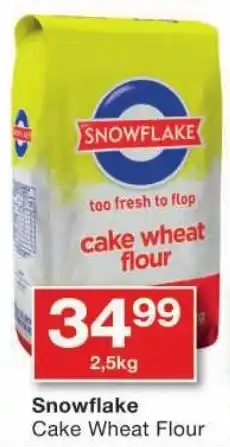 Checkers Snowflake Cake Wheat Flour offer
