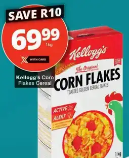 Checkers Kellogg's Corn Flakes Cereal offer