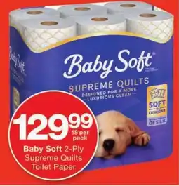 Checkers Baby Soft 2-Ply Supreme Quilts Toilet Paper offer