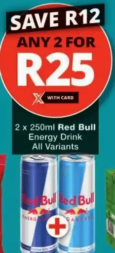 Checkers Red Bull Energy Drink All Variants offer