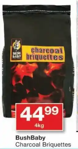 Checkers BushBaby Charcoal Briquettes offer