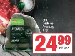 KwikSpar SPAR freshline Avocados offer