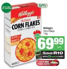 KwikSpar Kellogg's Corn Flakes offer