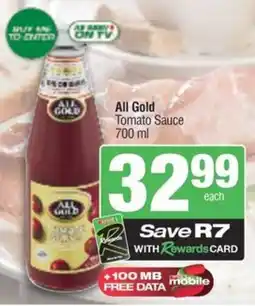KwikSpar All Gold Tomato Sauce offer