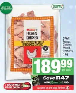 KwikSpar SPAR Frozen Chicken Mixed Portions offer