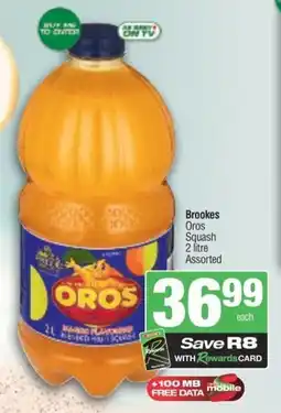 KwikSpar Brookes Oros Squash Assorted offer