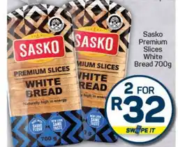 Pick n Pay Sasko Premium Slices White Bread 700g offer