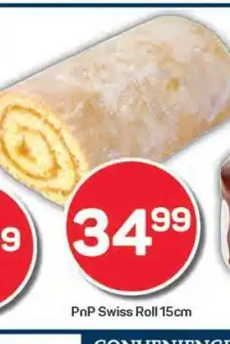 Pick n Pay PnP Swiss Roll 15cm offer