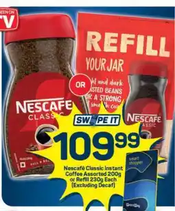 Pick n Pay Nescafé Classic Instant Coffee offer
