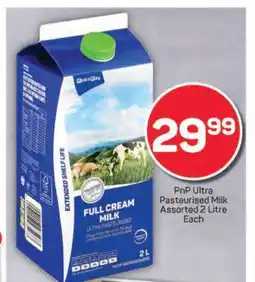Pick n Pay PnP Ultra Pasteurised Milk Assorted 2 Litre offer