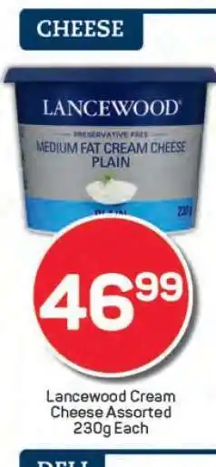 Pick n Pay Lancewood Cream Cheese Assorted offer