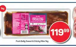 Pick n Pay Pork Belly Sweet & Sticky Ribs 1kg offer