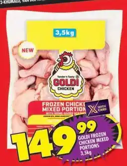 Shoprite GOLDI FROZEN CHICKEN MIXED PORTIONS 3,5kg offer