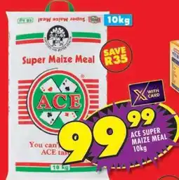 Shoprite ACE Super Maize Meal 10kg offer