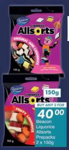 President Hyper Beacon Liquorice Allsorts Prepacks offer