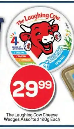 Pick n Pay The Laughing Cow Cheese Wedges Assorted 120g offer