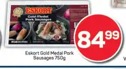Pick n Pay Eskort Gold Medal Pork Sausages 750g offer