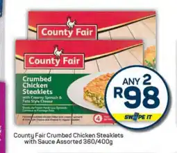 Pick n Pay County Fair Crumbed Chicken Steaklets offer