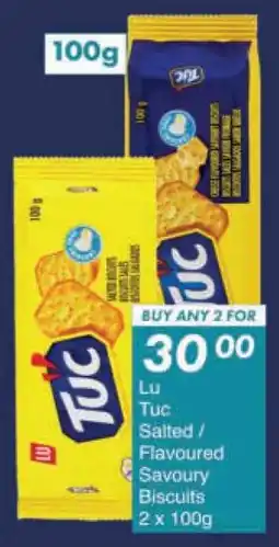 President Hyper Lu Tuc Salted/ Flavoured Savoury Biscuits offer