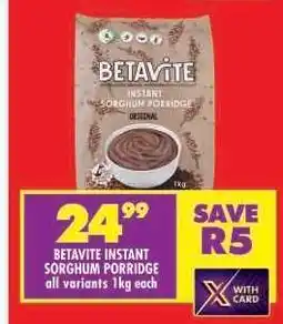 Shoprite BETAVITE INSTANT SORGHUM PORRIDGE offer