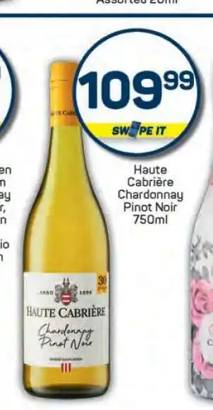 Pick n Pay Haute Cabrière Chardonnay Pinot Noir 750ml offer