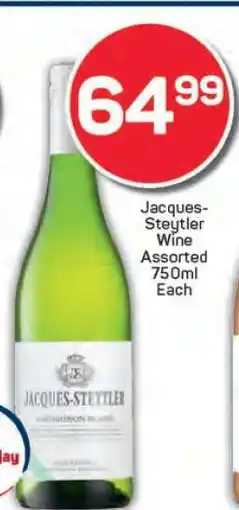 Pick n Pay Jacques-Steytler Wine offer