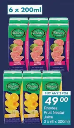 Rhodes Fruit Nectar Juice