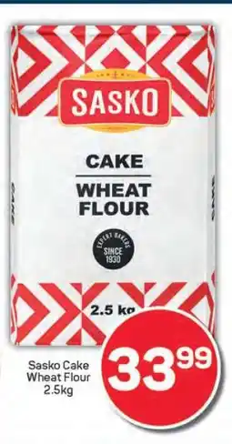 Pick n Pay Sasko Cake Wheat Flour 2.5kg offer